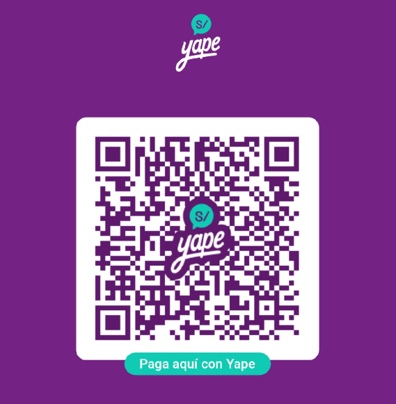 QR de colaboración por Yape